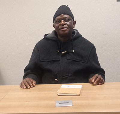 You never know where life will take you says Kenneth Mwale who joined the programme in May 2025